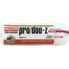 Wooster Brush - 3/4" Nap, 9" Wide Paint Roller - Rough Texture, Woven - Apex Tool & Supply