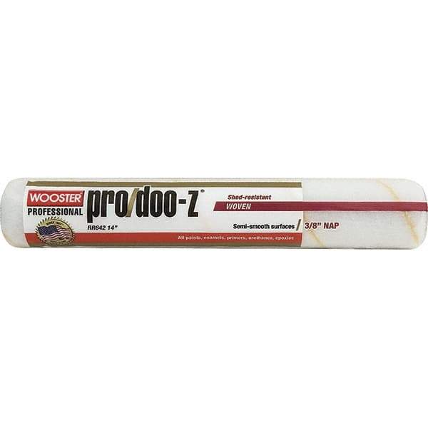 Wooster Brush - 3/8" Nap, 14" Wide Paint Roller - Medium Texture, Woven - Apex Tool & Supply