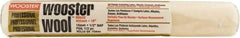 Wooster Brush - 1/2" Nap, 18" Wide Paint Roller - Semi-Rough Texture, Lambswool - Apex Tool & Supply