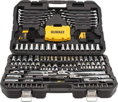 DeWALT - 168 Piece 1/4 & 3/8" Drive Mechanic's Tool Set - Comes in Blow Molded Case - Apex Tool & Supply
