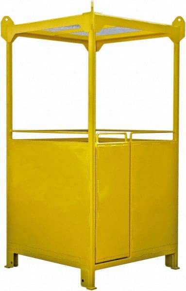 Machining & Welding - 2,000 Lb Capacity Personnel Basket - Apex Tool & Supply