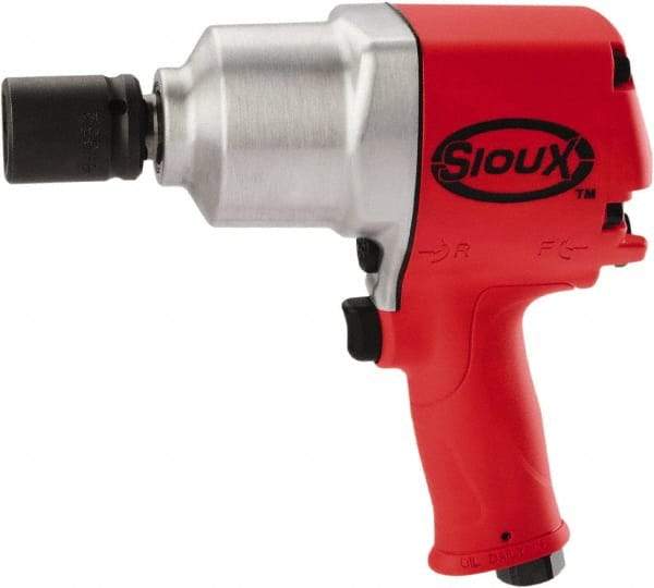 Sioux Tools - 3/4" Drive, 6,700 RPM, 1,050 Ft/Lb Torque Impact Wrench - Pistol Grip Handle, 1,050 IPM, 5.6 CFM, 90 psi, 3/8" NPT Inlet - Apex Tool & Supply
