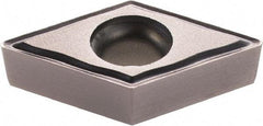 Kennametal - DCGT32.51 62 Grade SP4019 Carbide Turning Insert - 55° Triangle, 3/8" Inscr Circle, 5/32" Thick, 0.03" Corner Radius - Apex Tool & Supply
