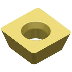Kennametal - SDMW09T308 Grade KCSM40 Carbide Milling Insert - TiN Finish, 3.96mm Thick, 3/8" Inscribed Circle, 0.79mm Corner Radius - Apex Tool & Supply