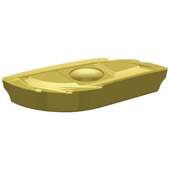 Kennametal - XPNT4040 Grade SP6519 Carbide Milling Insert - TiAlN Finish, 7.95mm Thick, 18mm Inscribed Circle, 20mm Corner Radius - Apex Tool & Supply