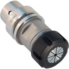 Techniks - 3/32" x 3/4" HSK40E Taper Shank ER ER25 Collet Chuck - Apex Tool & Supply