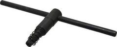 Gibraltar - 12" Chuck Diam Compatibility, Lathe Chuck Key - Compatible with 3-Jaw Chucks, Self Ejecting, 4.53" Body Length, 0.512" Actual Key Square Size - Apex Tool & Supply