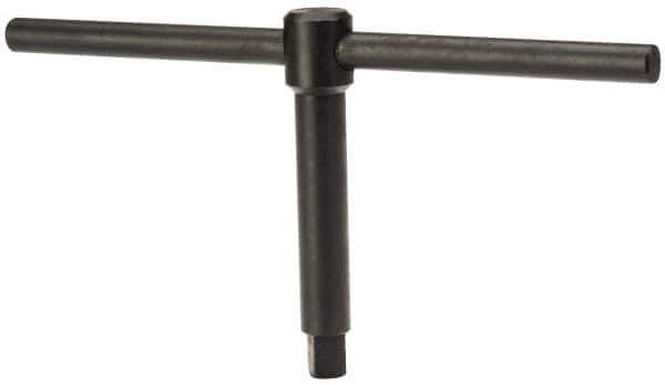 Gibraltar - 10" Chuck Diam Compatibility, Lathe Chuck Key - Compatible with 4-Jaw Chucks, Self Ejecting, 4.53" Body Length, 0.472" Actual Key Square Size - Apex Tool & Supply