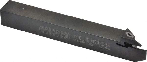Seco - CFOL, Left Hand Cut, 5/8" Shank Height x 5/8" Shank Width, Indexable Turning Toolholder - 5" OAL, LC.. 1902.. Insert Compatibility, Series Multi-Directional Turning (MDT) - Apex Tool & Supply