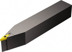 Sandvik Coromant - SVVBN, Neutral Cut, 17.5° Lead Angle, 32mm Shank Height x 25mm Shank Width, Neutral Rake Indexable Turning Toolholder - 170mm OAL, VBMT 16 04 08, VBMT 332 Insert Compatibility, Series CoroTurn 107 - Apex Tool & Supply