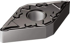 Sandvik Coromant - DNMG441 MF Grade 1105 Carbide Turning Insert - TiAlN2 Finish, 55° Diamond, 1/2" Inscr Circle, 1/4" Thick, 1/64" Corner Radius - Apex Tool & Supply