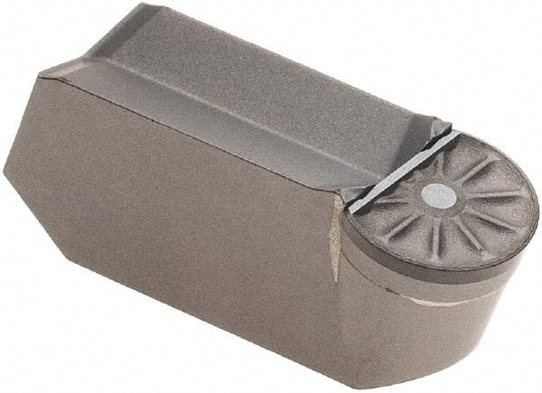 Iscar - 600300GIPA YZ Grade ID5, 6mm Cutting Width Polycrystalline Diamond (PCD) Grooving Insert - 3mm Max Depth of Cut, Neutral, 3mm Corner Radius, Uncoated - Apex Tool & Supply