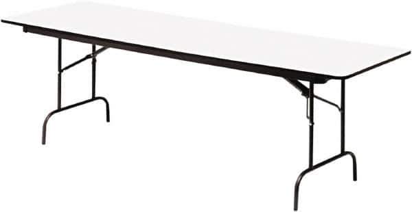 ICEBERG - 30" Long x 72" Wide x 29" High, Folding Table - Gray - Apex Tool & Supply