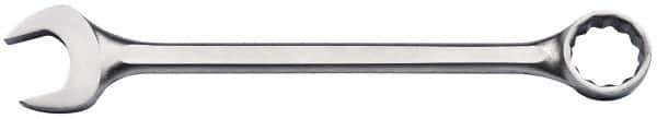 Proto - 2-9/16" 12 Point Offset Combination Wrench - 15° Offset Angle, 29-3/4" OAL, Steel, Satin Finish - Apex Tool & Supply