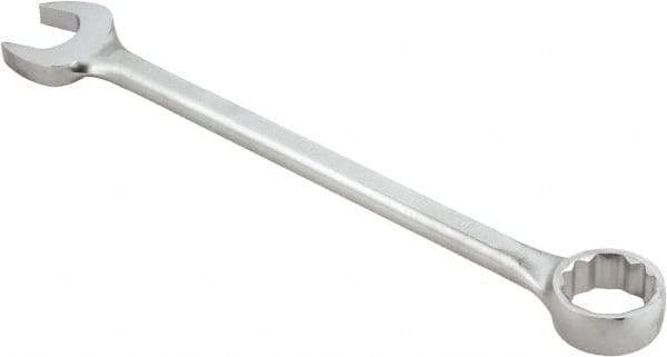 Proto - 70mm 12 Point Offset Combination Wrench - 15° Offset Angle, 29-3/4" OAL, Steel, Satin Finish - Apex Tool & Supply