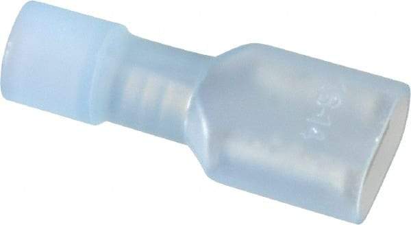 Thomas & Betts - 16 to 14 AWG, Nylon, Fully Insulated, Female Wire Disconnect - 1/4 Inch Wide Tab, Blue, CSA Certified, RoHS Compliant, UL 94 V-2, UL File E9809, UL Listed - Apex Tool & Supply