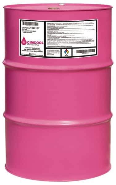 Cimcool - Cimperial 16EP-HFP, 55 Gal Drum Cutting Fluid - Water Soluble, For Boring, Drilling, Grinding, Milling, Reaming, Tapping, Turning - Apex Tool & Supply