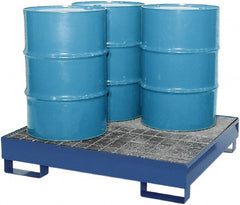 Enpac - Spill Pallets, Platforms, Sumps & Basins Type: Spill Deck or Pallet Number of Drums: 4 - Apex Tool & Supply