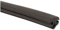 TRIM-LOK - 1.09 Wide x 25 Ft. Long, EPDM Rubber Locking Gasket - 1/4 Inch Panel Thickness, 1/4 Inch Window Panel Thickness - Apex Tool & Supply