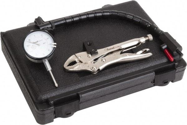 Moody Tools - 0.001" Graduation, 1" Max Meas, 0-100 Dial Reading, Dial Indicator & Base Kit - 0.001" Resolution - Apex Tool & Supply