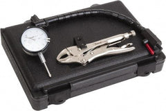 Moody Tools - 0.001" Graduation, 1" Max Meas, 0-100 Dial Reading, Dial Indicator & Base Kit - 0.001" Resolution - Apex Tool & Supply