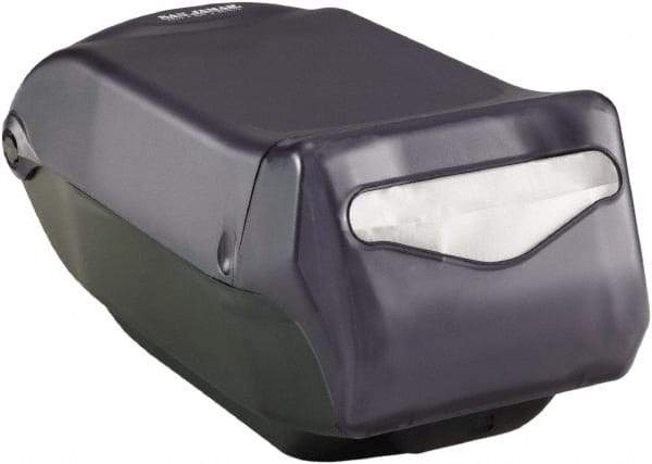 San Jamar - 8 x 15-3/4 x 7-1/4, Napkin Dispenser - Control Face Countertop, Black Pearl - Apex Tool & Supply