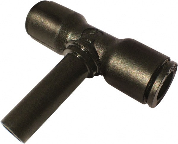 Legris - Plastic Push-To-Connect Tube Fittings Type: Plug-In Tee Tube Outside Diameter (mm): 8 x 10 - Apex Tool & Supply
