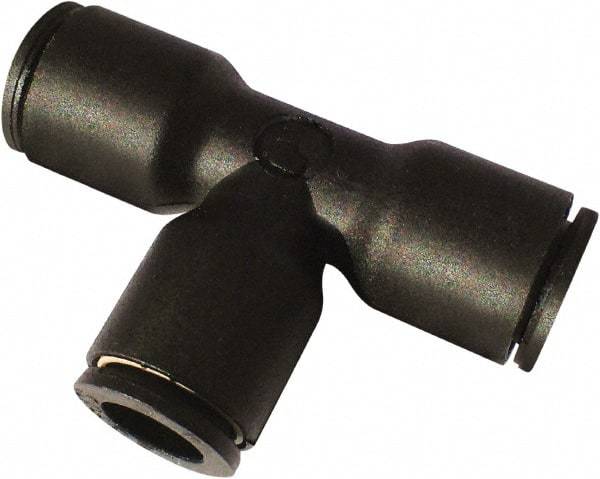 Legris - 1/4 x 5/32" Outside Diam, Nylon Push-to-Connect Tube Union Tee - 290 Max psi - Apex Tool & Supply