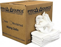 PRO-SOURCE - 25 Inch Long x 16 Inch Wide Virgin Cotton Surgical Towels - White, Huck Toweling, Lint Free, 10 Lbs. at 4 to 6 per Pound, Box - Apex Tool & Supply