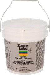 Synco Chemical - 5 Lb Pail Silicone Heat-Transfer Grease - White, High Dielectric Strength, 500°F Max Temp, - Apex Tool & Supply
