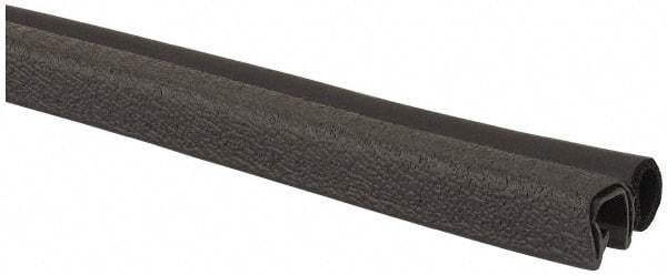 TRIM-LOK - 1/4 Inch Thick x 0.42 Inch Wide, PVC/EPDM, Trim Seal Wear Strip - 1/4 Inch Wide - Apex Tool & Supply