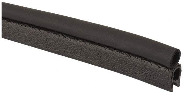 TRIM-LOK - 1/4 Inch Thick x 0.42 Inch Wide, PVC/EPDM, Trim Seal Wear Strip - 1/4 Inch Wide - Apex Tool & Supply