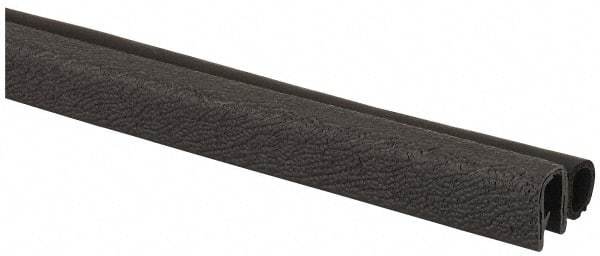 TRIM-LOK - 1/4 Inch Thick x 0.42 Inch Wide, PVC/EPDM, Trim Seal Wear Strip - 1/4 Inch Wide - Apex Tool & Supply