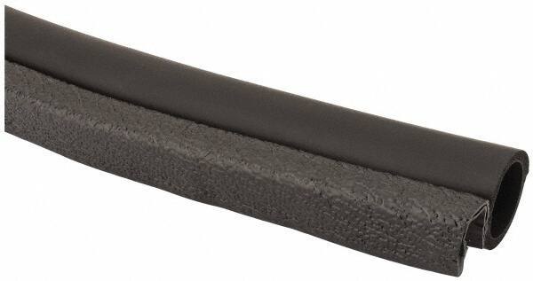 TRIM-LOK - 1/4 Inch Thick x 0.42 Inch Wide, PVC/EPDM, Trim Seal Wear Strip - 1/4 Inch Wide - Apex Tool & Supply