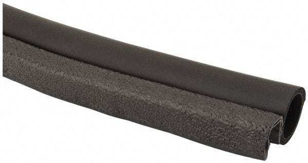 TRIM-LOK - 1/4 Inch Thick x 0.42 Inch Wide, PVC/EPDM, Trim Seal Wear Strip - 1/4 Inch Wide - Apex Tool & Supply