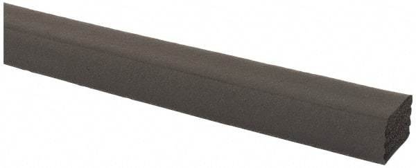TRIM-LOK - 1/2 Inch Thick x 3/4 Wide x 100 Ft. Long, EPDM Rubber Rectangle Seal with Tape - Apex Tool & Supply