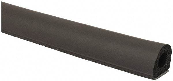 TRIM-LOK - 3/4 Inch Thick x 3/4 Wide x 100 Ft. Long, EPDM Rubber D Section Seal with Tape - Apex Tool & Supply