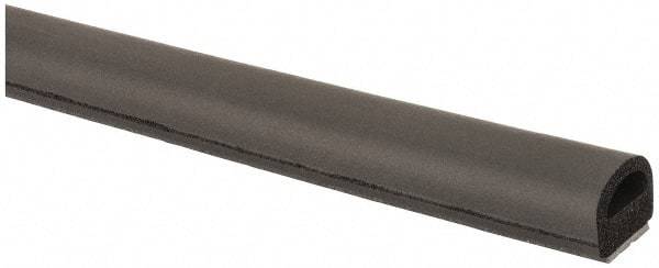 TRIM-LOK - 3/4 Inch Thick x 3/4 Wide x 250 Ft. Long, EPDM Rubber D Section Seal with Tape - Apex Tool & Supply