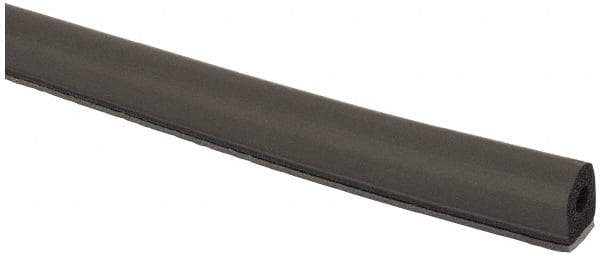 TRIM-LOK - 1/2 Inch Thick x 1/2 Wide x 100 Ft. Long, EPDM Rubber D Section Seal with Tape - Apex Tool & Supply