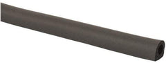 TRIM-LOK - 1/2 Inch Thick x 1/2 Wide x 100 Ft. Long, EPDM Rubber D Section Seal with Acrylic - Apex Tool & Supply