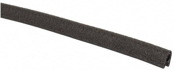 TRIM-LOK - 1/16 Inch Thick x 0.23 Wide x 100 Ft. Long, EPDM Rubber Edge Trim - Pebble Texture - Apex Tool & Supply