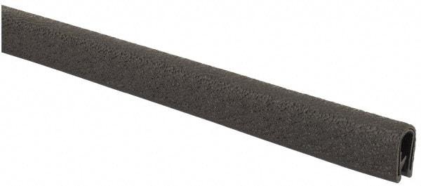 TRIM-LOK - 3/16 Inch Thick x 0.36 Wide x 100 Ft. Long, EPDM Rubber Edge Trim - Pebble Texture - Apex Tool & Supply