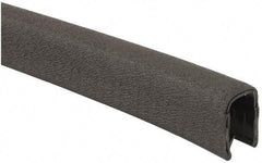 TRIM-LOK - 1/2 Inch Thick x 0.67 Wide x 100 Ft. Long, EPDM Rubber Jumbo Edge Trim - Pebble Texture - Apex Tool & Supply