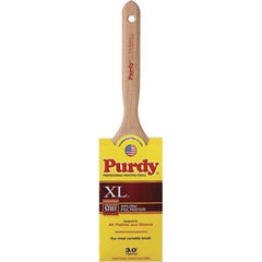 Purdy - 3" Flat Synthetic Trim Brush - Wood Fluted Handle - Apex Tool & Supply