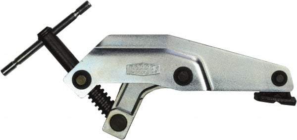 Bessey - 1,450 Lb Clamping Pressure, Steel, Cantilever Handle, SLV Bar & Pipe Clamping Arm - 4-3/4" Throat Depth - Apex Tool & Supply