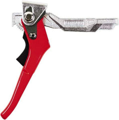 Bessey - 1,450 Lb Clamping Pressure, Steel, Ratcheting Handle, SLV Bar & Pipe Clamping Arm - 4-3/4" Throat Depth - Apex Tool & Supply