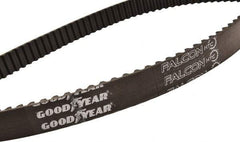 Continental ContiTech - Section 14M, 20mm Wide, 6,636mm Outside Length, Synchronous Belt - Black, Falcon HTC, No. 14GTR-6636-20 - Apex Tool & Supply