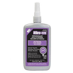 Vibra-Tite - 250 mL Bottle, Purple, Pneumatic - Hydraulic Thread Sealant - Apex Tool & Supply