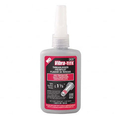 Vibra-Tite - 50 mL Bottle, Red, High Temp/High Strength Threadlocker - Apex Tool & Supply