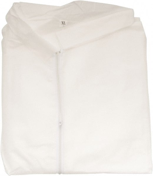 PRO-SAFE - Pack of (25), Size 5XL SMS Chemical Resistant Coveralls - Apex Tool & Supply